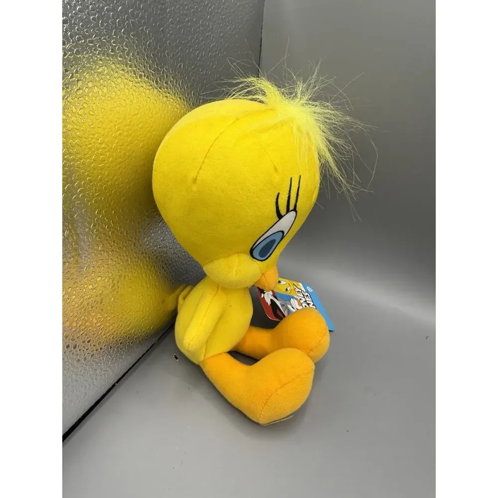 Tweety Bird Plush 7” Looney Tunes NWT Yellow Stuffed Animal Toy